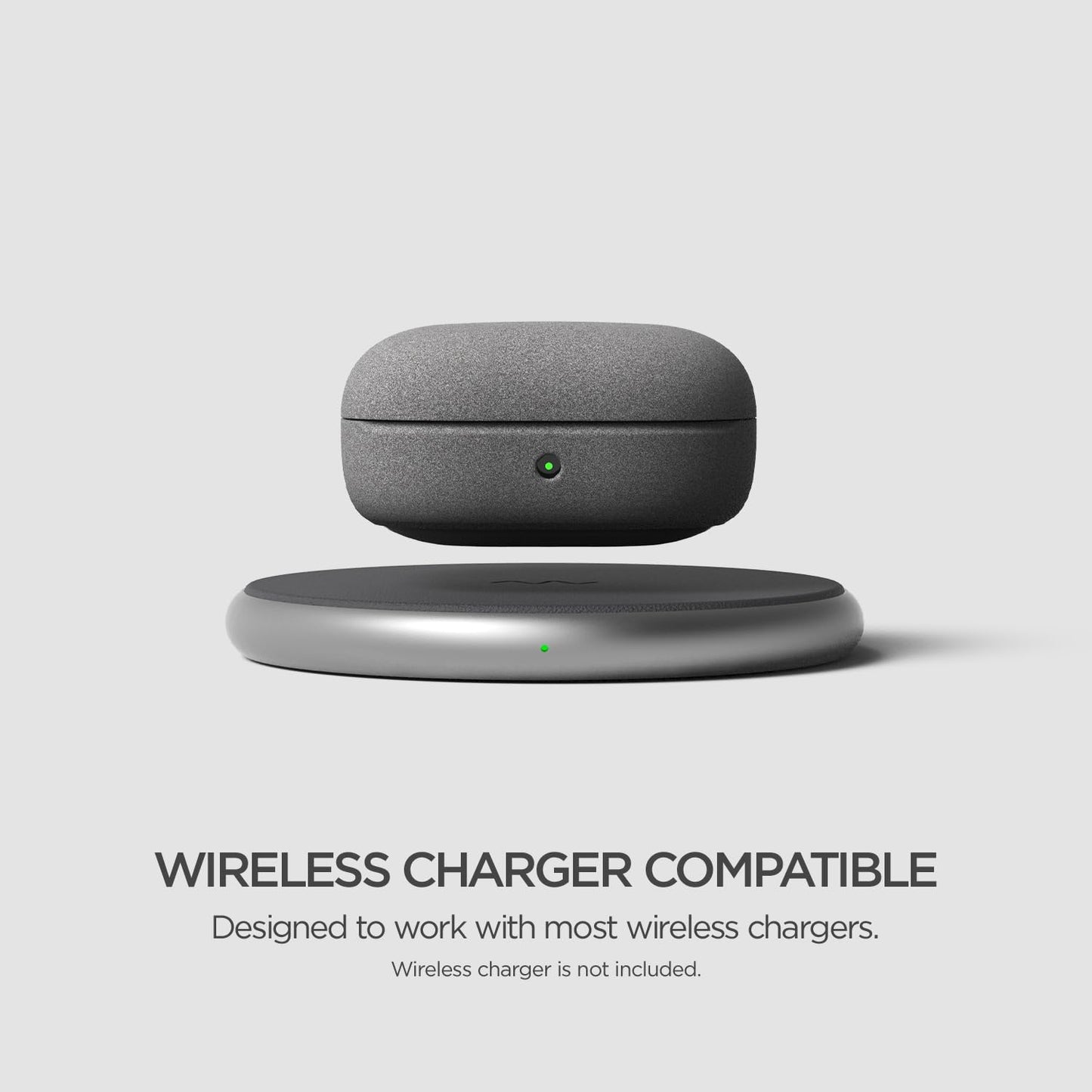 Compatible Galaxy Buds Case - Full Body Shockproof Hard Shell Cover (Modern-Sand Stone)